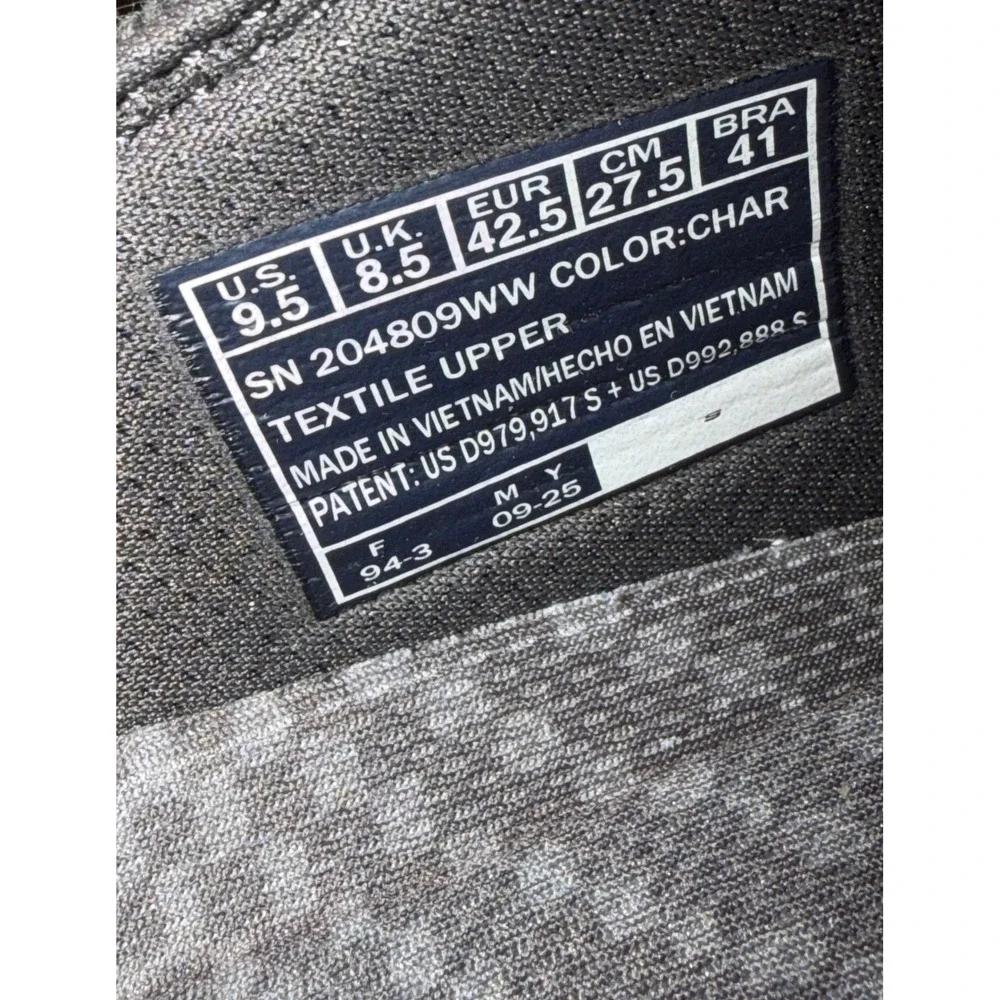 Skechers Hands Free Slip-ins Respected Holmgren Shoes Sz 9.5 Extra Wide Charcoal